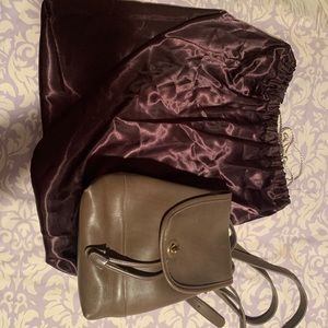 Coach Turnover Backpack with dust bag